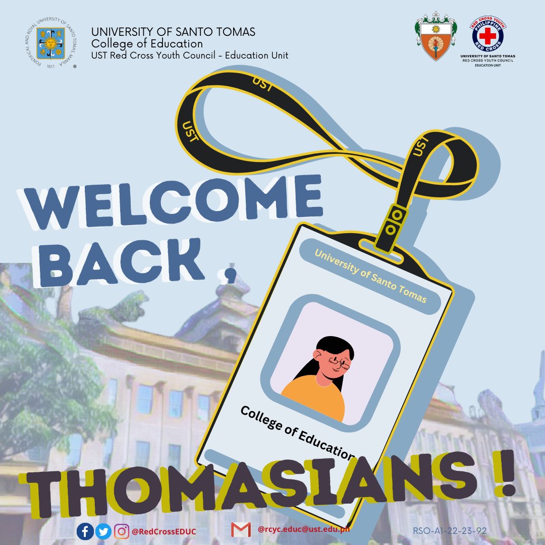 RedCrossEDUC's tweet photo. Sleepless nights, iced coffee, and heavy workloads are waving… 👋

Welcome back, student volunteers! ⛑️ We hope you had a fulfilling break because another academic year has started. 📚🤓

It’s time to wear a red vest, carry a first aid kit, and channel those communication skills https://t.co/6xBIY0RBBD