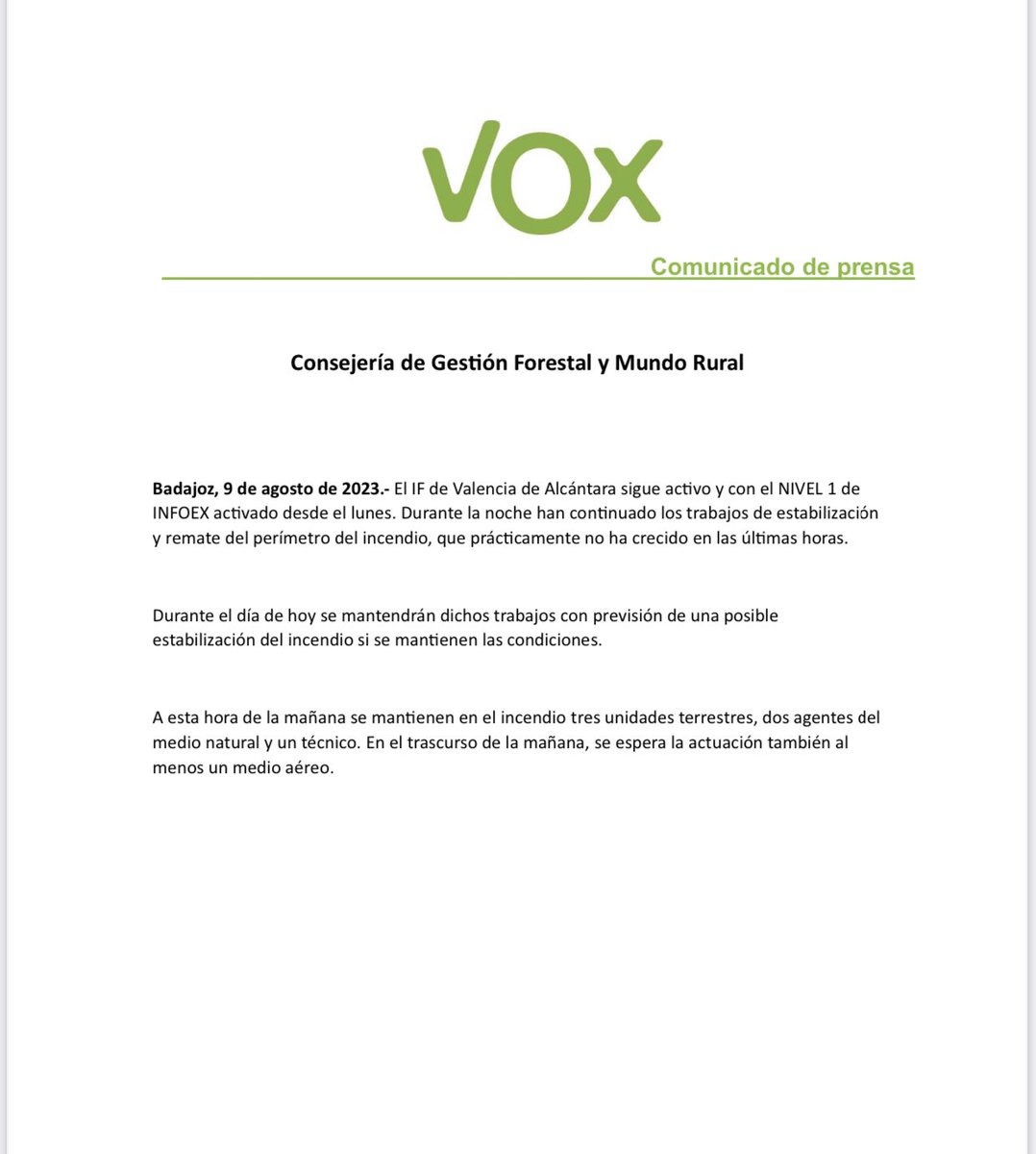 IrenedeMiguelEx's tweet photo. La nueva consejera no solo no comprende que tiene que hablar como gobierno y no como partido político cuando comunica algo, sino que además lo hace con un comunicado mal escrito y mal presentado. !Qué pésima imagen dan de nuestra tierra!¿Esta gente luego habla de meritocracia? https://t.co/pD2f4mTVJy
