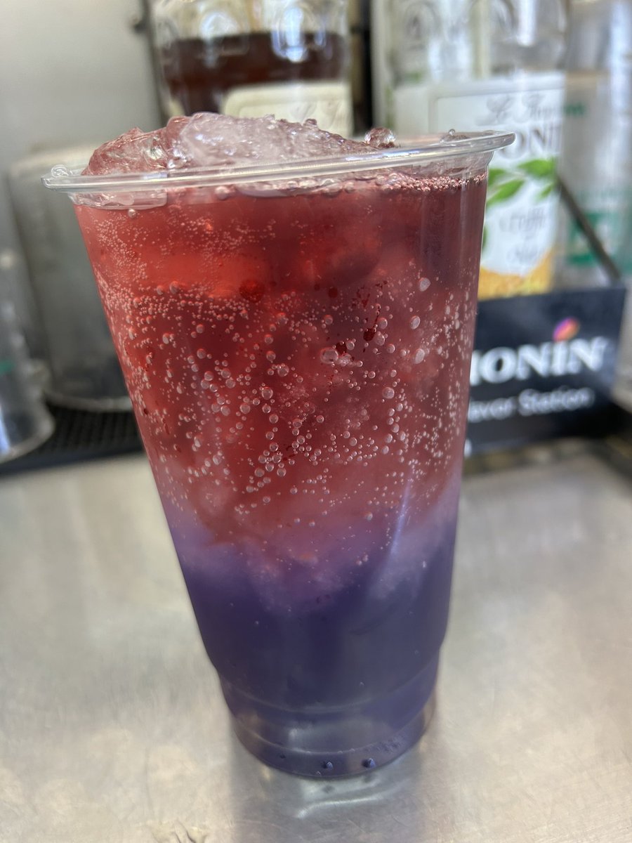 CoffeeTennessee's tweet photo. Lotus energy drinks are a refreshing caffeine alternative to coffee.  They come mixed, layered, or blended in whatever flavor combination your heart fancies.  #freshstartcoffeetn #coffeetennessee #savannahtn #lotusenergy https://t.co/c506ZACFDr