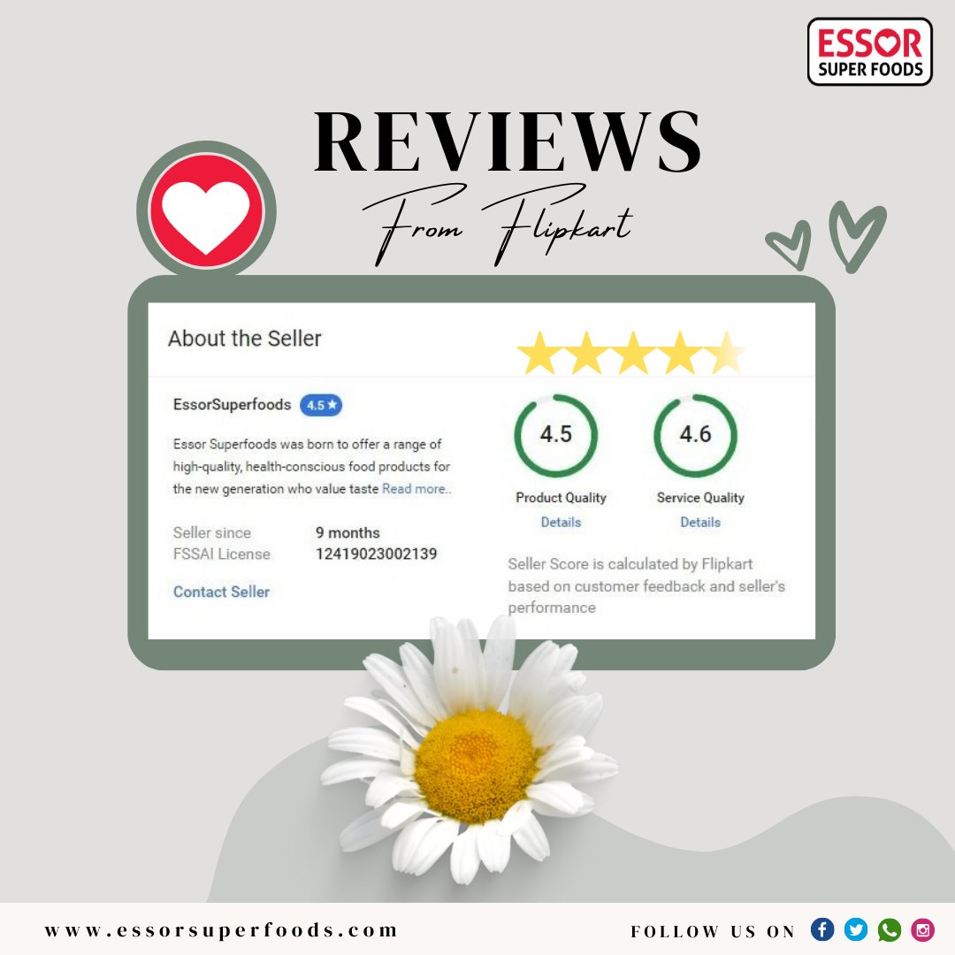 Chithirai_Oils's tweet image. A Proudly review from flipkart
.
.
#FlipkartReview #FlipkartFeedback #FlipkartShopping
#OnlineShopping #ProductReview #CustomerFeedback
#HappyCustomer #ShoppingExperience #ShopOnline