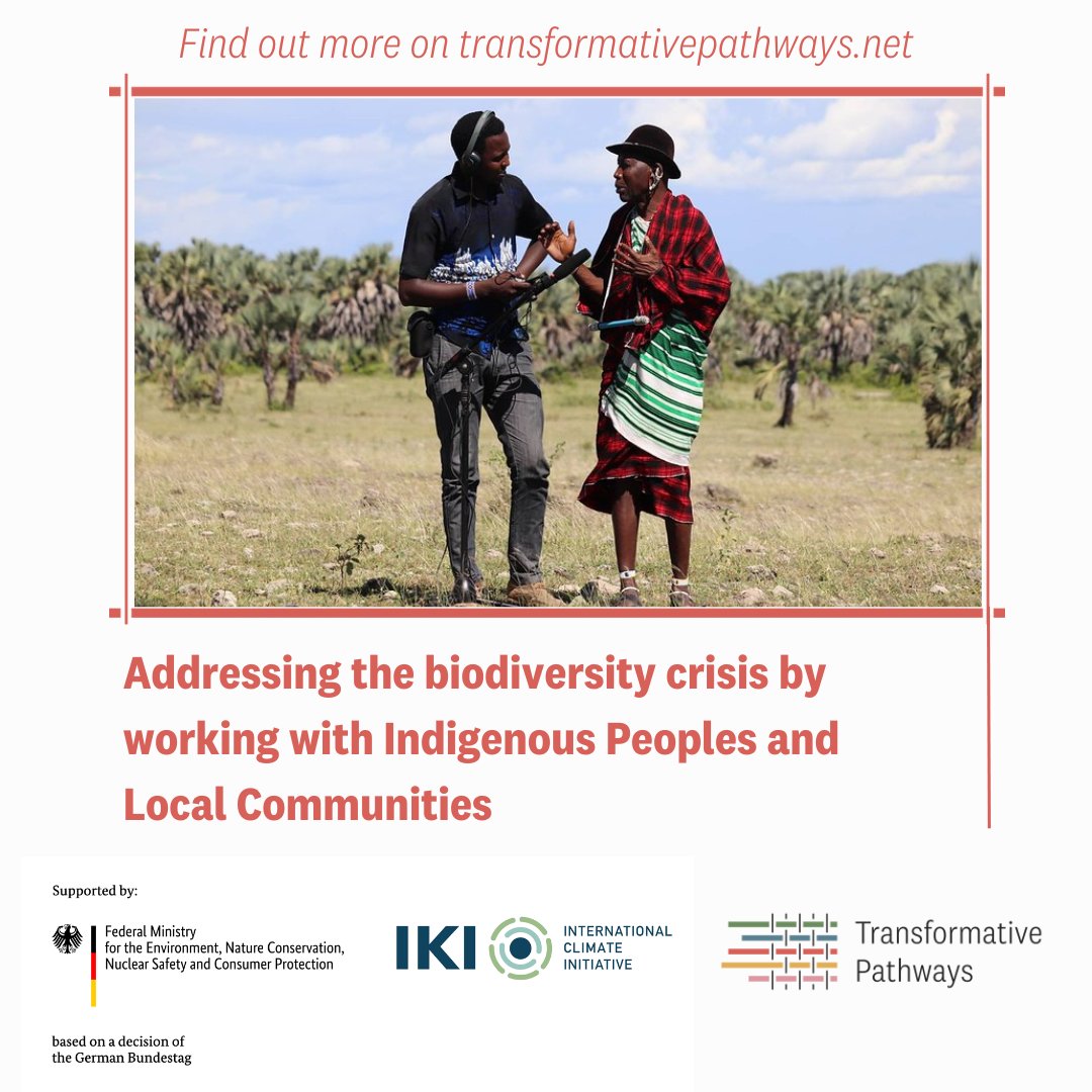 So proud to be a part of the #TransformativePathways project which 
🍃Recognises
🌿Supports
🌳Expands
#IndigenousPeoples’ & #LocalCommunities’ contributions to #Biodiversity conservation.

Find out how on our new website!
transformativepathways.net

#WeAreIndigenous #IndigenousDay