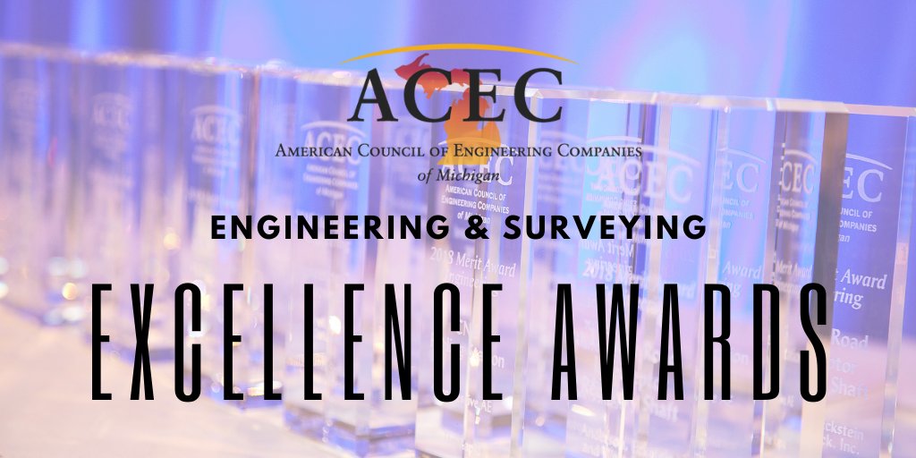 Showcase your firms' talent &amp; expertise by submitting a project in the 2024 Engineering &amp; Surveying Excellence Awards Competition. Intents to Enter are due August 18. For entry details visit:  acecmi.org/engineering--s… #engineering #surveying #innovation #awards #ACECMI2024ESE