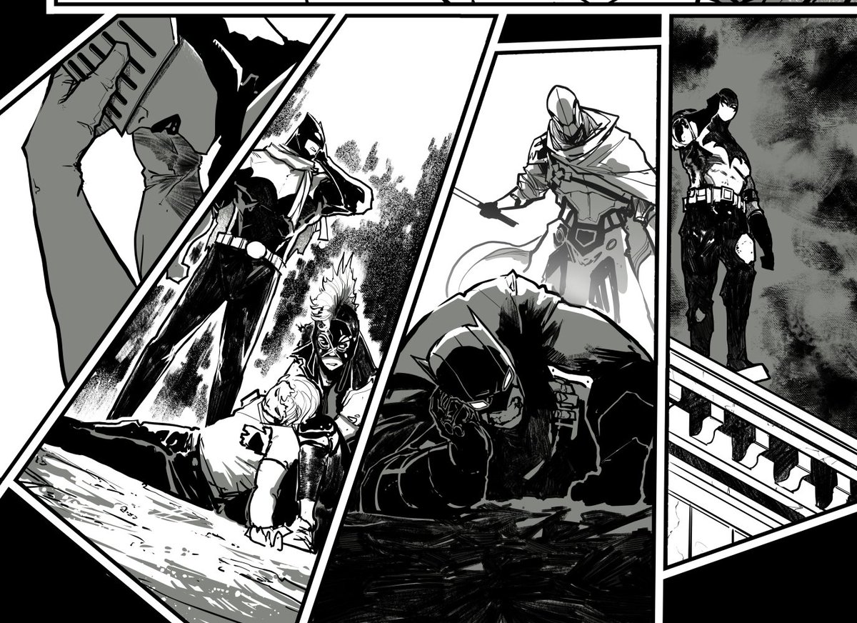 From one of the few pages I've done in yesterday's Batman Inc #11
