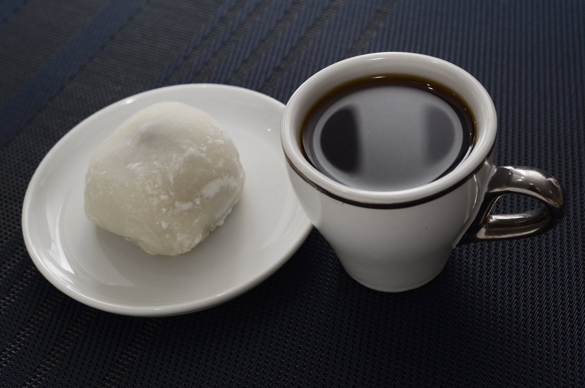 coffee12789's tweet photo. コーヒー&amp;大福って最高〜🥰☕️✨ https://t.co/GaEXwEXImv