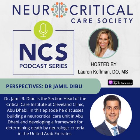 🚨 New podcast - Loved hearing about how the @CCAD NeuroICU was built and the process of defining #braindeath in the UAE @neurocritical #globalhealth #medtwitter @CleClinicMD open.spotify.com/episode/2tcCrD…