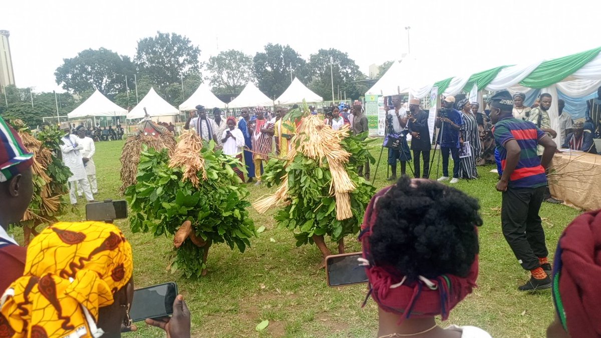 serdecnig's tweet photo. The Kaguru Dance of the Gbagi tribes of FCT is unique, mostly danced in celebration of weddings, farming festivals &amp; Birth.
#WorldIndigenousPeoplesDay https://t.co/TA6CgEiv0w