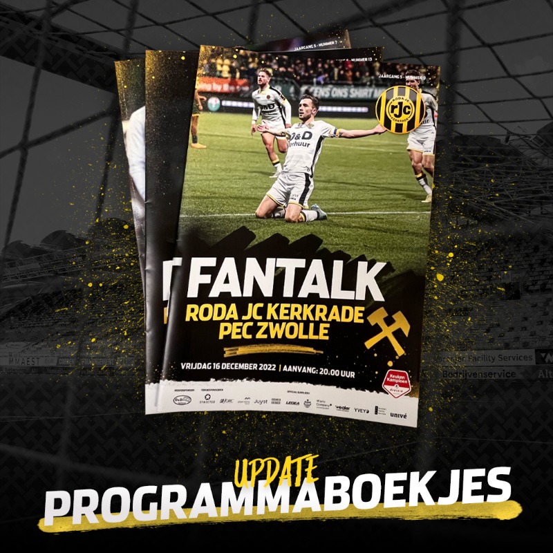 RodaJCKerkrade's tweet photo. De inzet van online media biedt meer mogelijkheden in het bereiken van Roda JC-fans. Zodoende kan de club veel actueler zijn, worden drukwerkkosten aanzienlijk verlaagd en wordt vervuiling van zowel het stadion als de omgeving tegengegaan.

#RodaJC