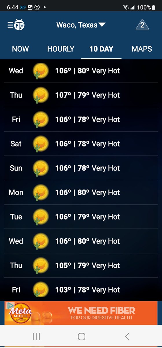 scbarbee's tweet photo. This is not looking good #TexasHeatwave https://t.co/8mGquN4znJ