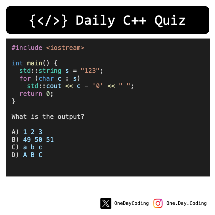 OneDayCoding's tweet image. Comment the output 🧑‍💻