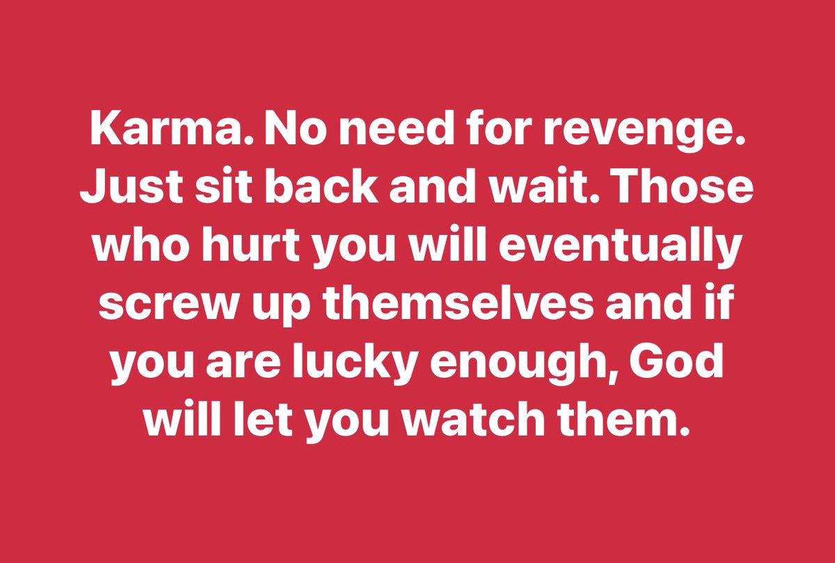 Truth Karma is a Bitch and i’m gonna Setback and watch bet you stop f’king over people