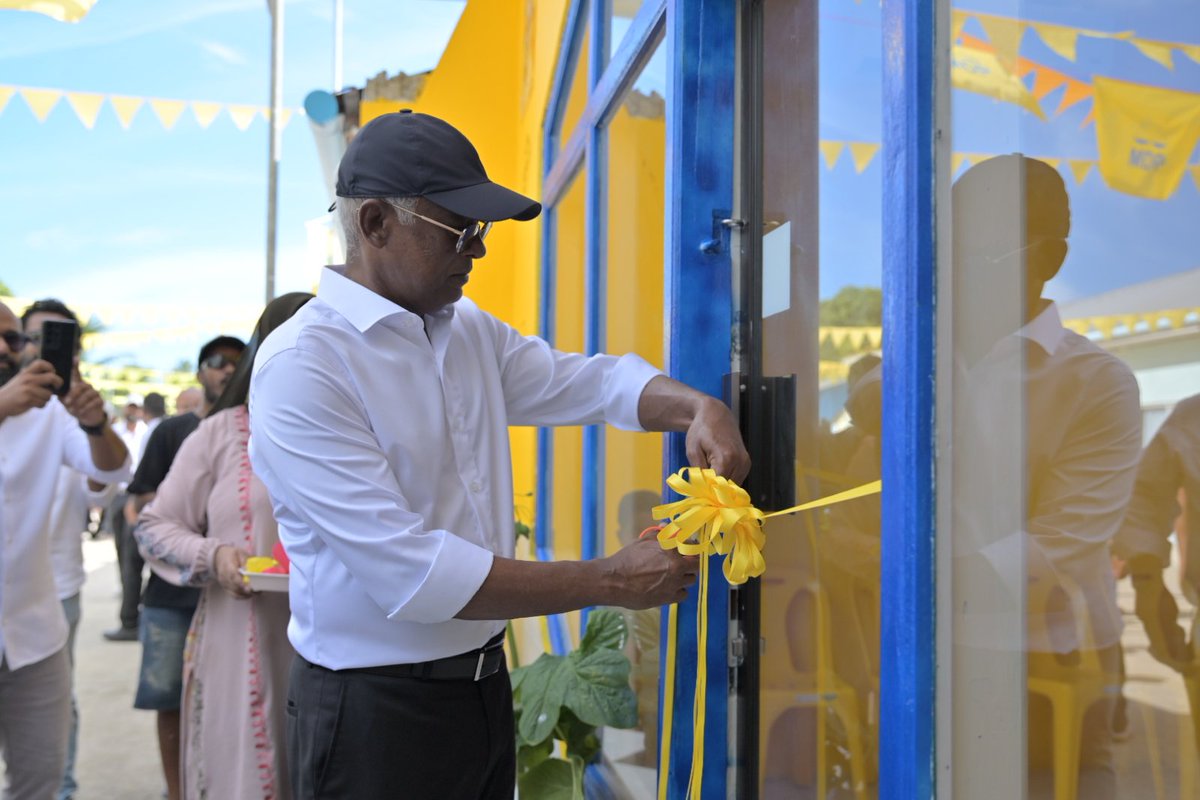 Raees Ibrahim Mohamed Solih candidate Number 3
#UfaaveriAmaanRaajje