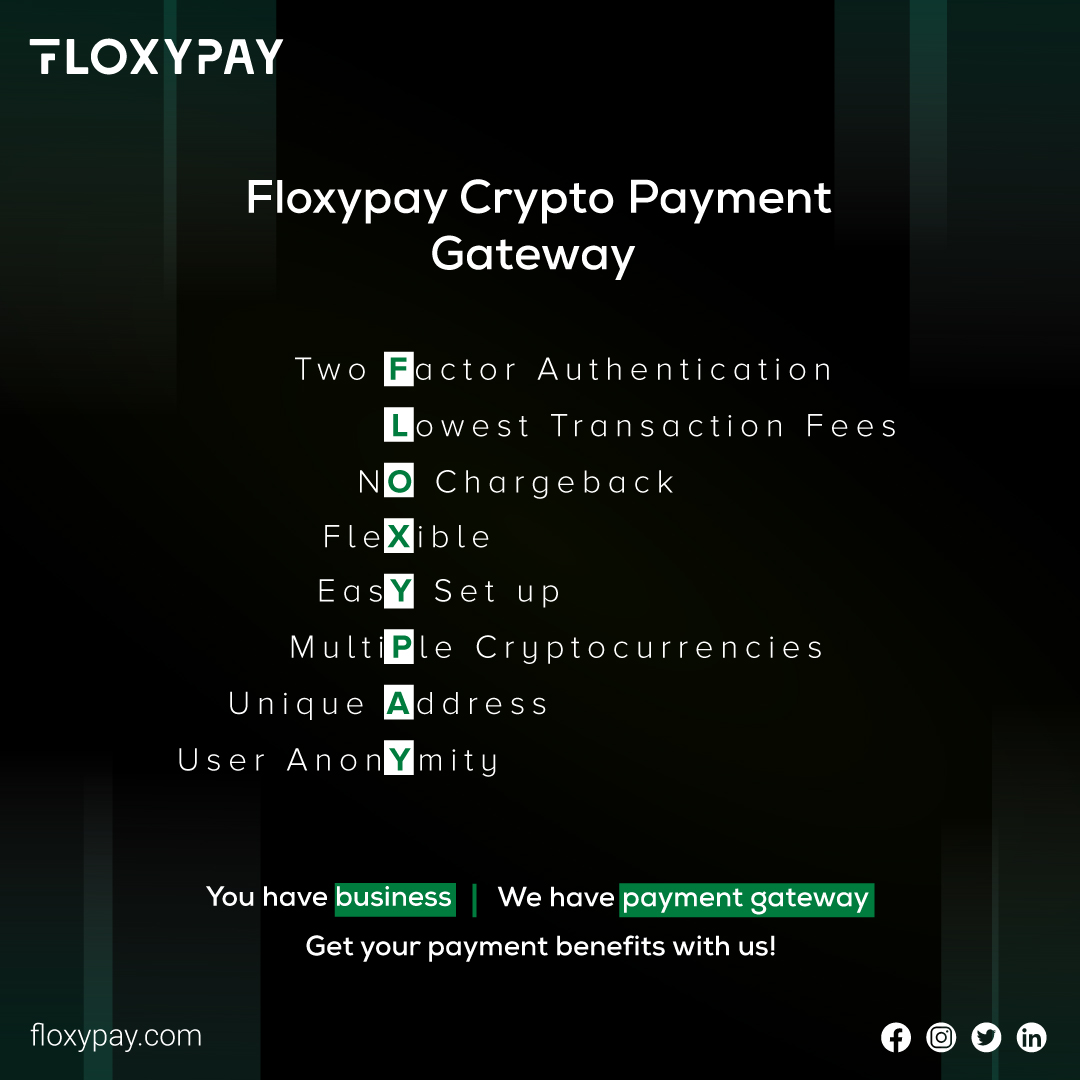 Floxypay: Where Flexibility Meets Efficiency! 💫💳 Unlock the Advantages of Crypto Payments!
.
.
.
#Floxypay #CryptoPaymentGateway #SeamlessTransactions #floxypay #cryptocurrency #cryptocurrencies #paymentgateway #cryptoinvestor #cryptomarket #cryptotrader #cryptopayment