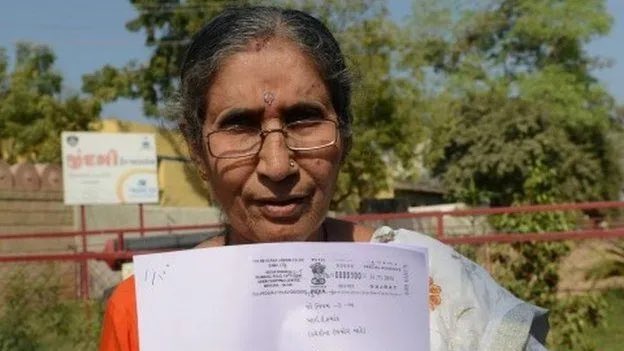 This lady was married when she was 17 & after some time she was abandoned by her husband. She wasn't illegally allowed to attend the funeral of her Mother in law who died at the age of 100, but she still prays for success & the well-being of her Husband.