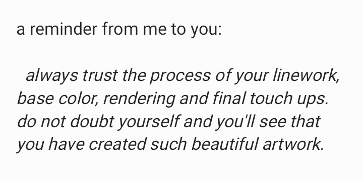 🤎 : trust the process