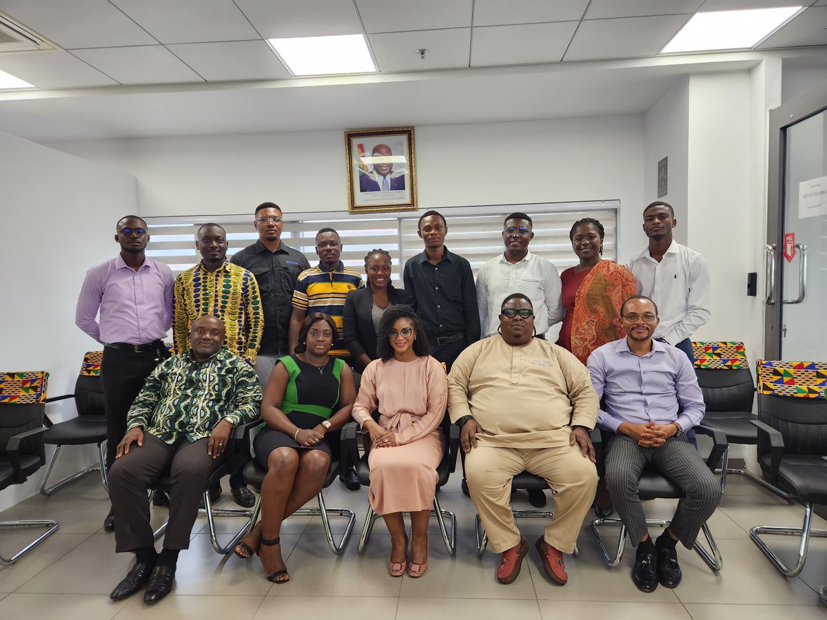 As part of a broad internship programme, the Ghana Commodity Exchange the senior management team welcomed a new crop of interns into the Exchange community on Monday 7th August. 
#WelcomeToTheGCXTeam