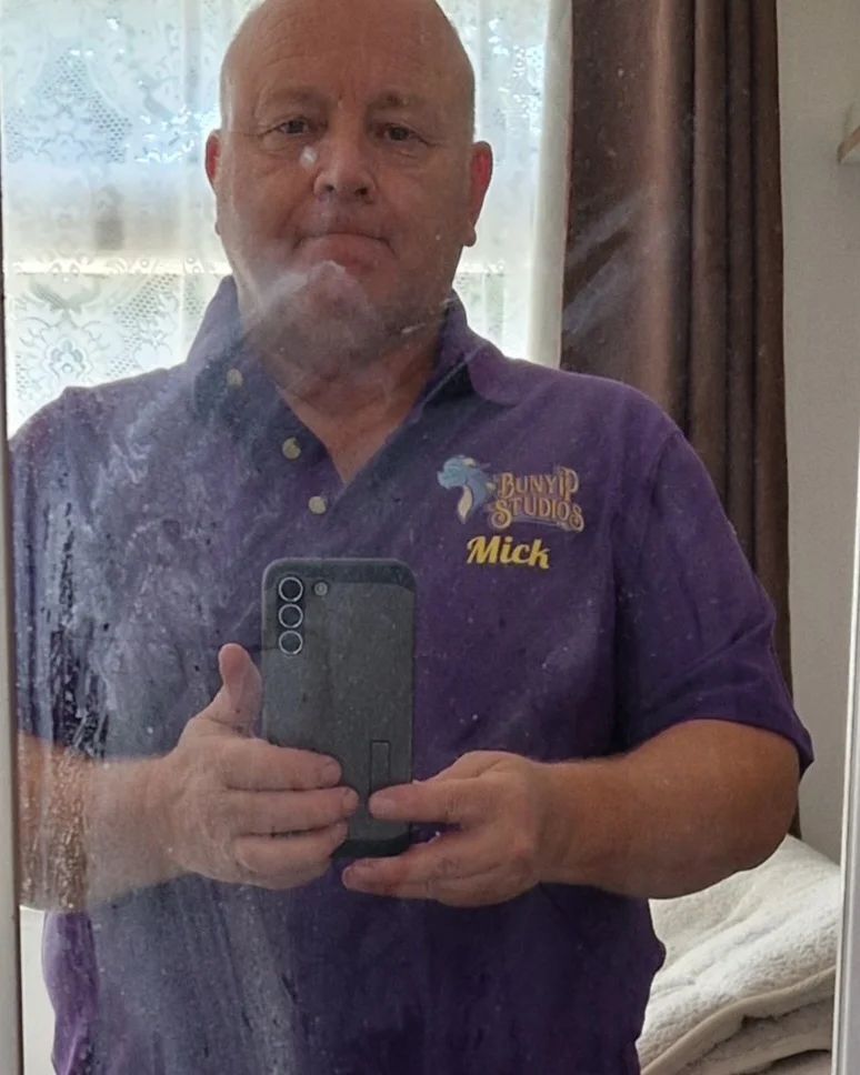 Bunyip_Studios's tweet image. Look at me getting all professional! Could have cleaned the  mirror first, I guess, lol
.
.
.
#bunyipstudios #commissionsopen #etsy #etsyshop #twitter #kickstreaming instagr.am/p/CvuO_FhNbOB/