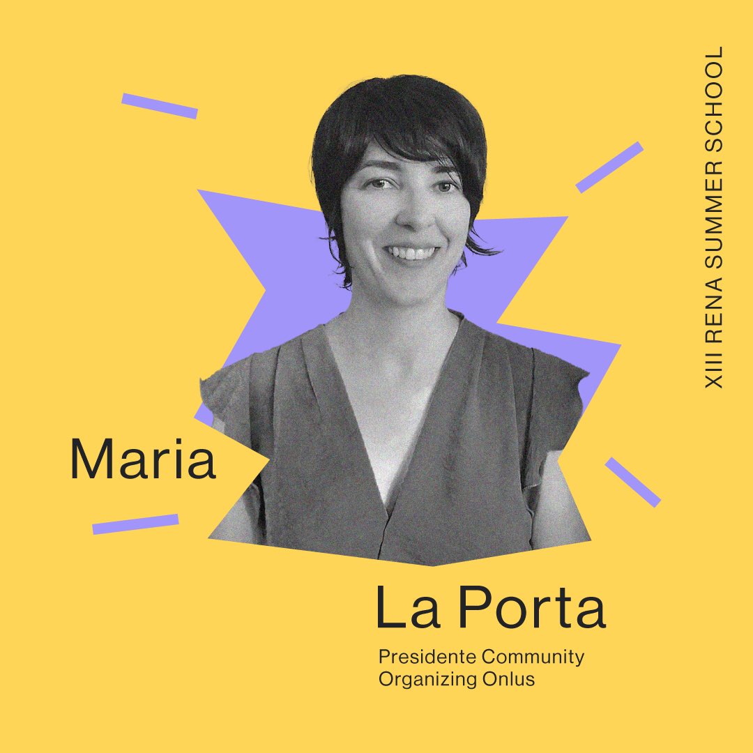 Mancano poche settimane alla XIII Rena Summer School! Saranno con noi a Matera anche Federico Bomba, fondatore e direttore artistico di @Sineglossa_ e @MariaLaPorta9, presidente di Community Organizing Onlus! 🪸Countdown attivato: Ci vediamo a Matera! #progettorena