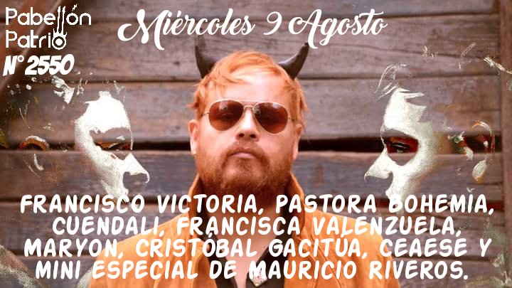 PabellonPatrio's tweet photo. Hoy en #PabellónPatrio #FranciscoVictoria @Pastora_Bohemia @Cuendalimusic @franciscamusic #Maryon @cgacituacaro #Ceaese y mini especial de @mauricioriveros Toda la info en nuestro Facebook https://t.co/wMV08aVQi5 https://t.co/lqUgbfxEzb