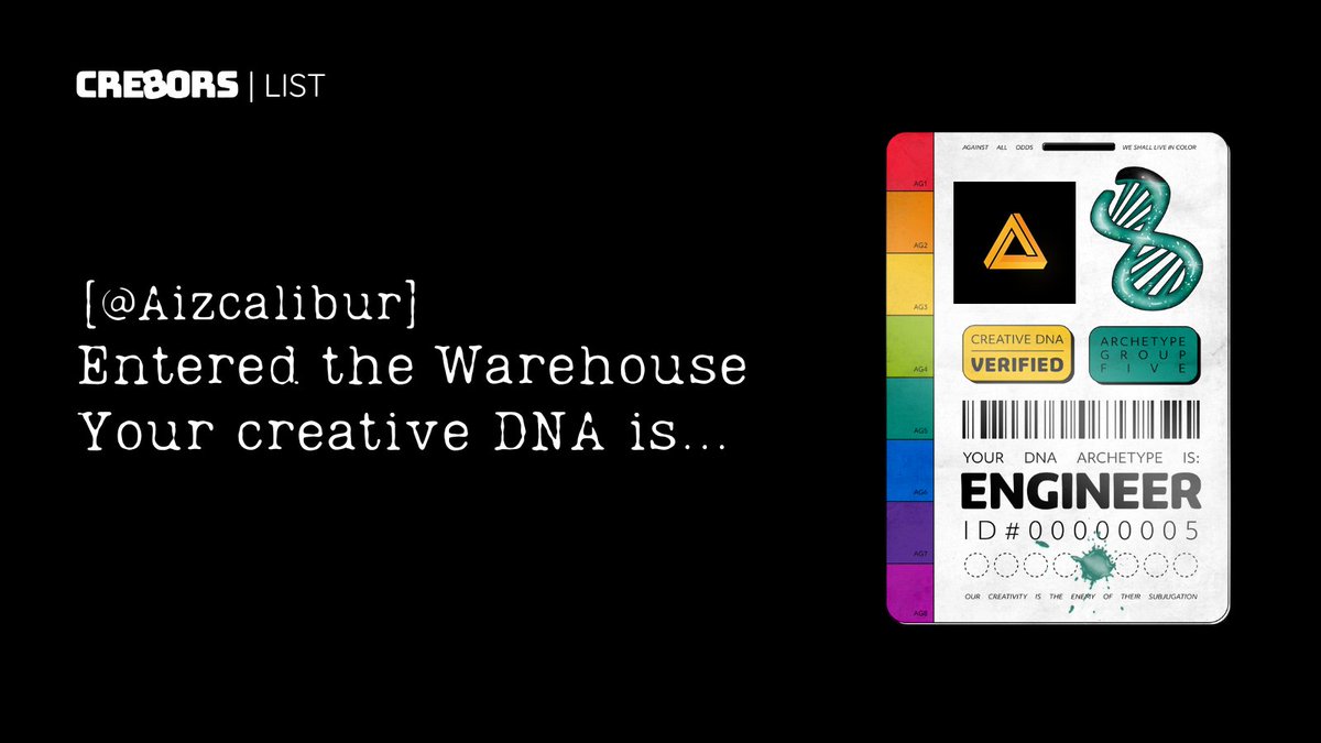 Welcome <a href="/Aizcalibur/">Aiz</a> 
 
Your application for <a href="/cre8orsNFT/">Cre8ors</a> has been accepted.