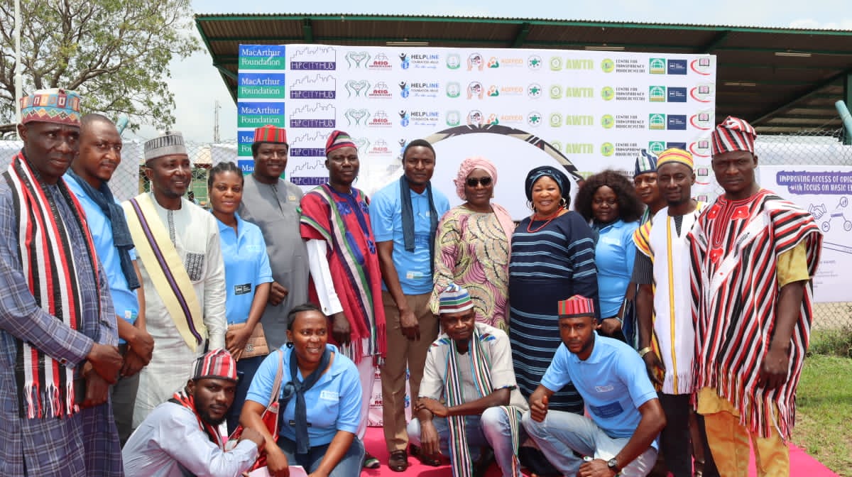 HelplineABJ's tweet photo. The Helpline Foundation Team Commemorating the UN World Indigenous Day Celebrating the Original Inhabitants of FCT, Abuja.

#Justice4FCTOIs https://t.co/HHq3VIdV0D