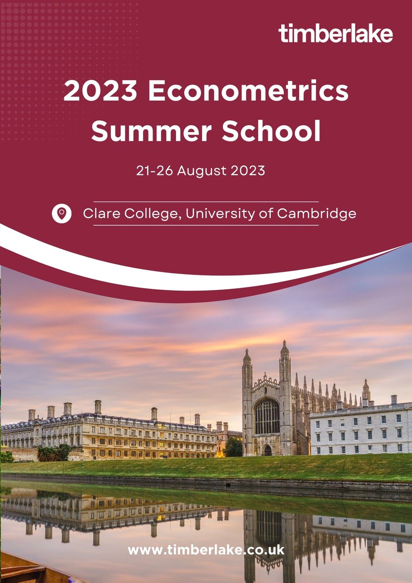 Timberlake - Data Science & Econometrics tweet media