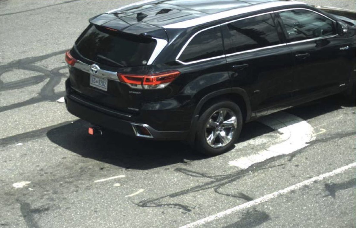 AMBER ALERT: MPD is searching for 2-year-old Kaleb Scott, who was last seen in the 4800 block of Nannie Helen Burroughs Ave NE, inside a 2018 black Toyota Highlander bearing DC tags GS9202. Call 911 is seen.