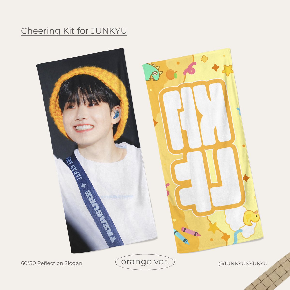 junkyukyukyu's tweet image. 𝘛𝘙𝘌𝘈𝘚𝘜𝘙𝘌 𝘑𝘜𝘕𝘒𝘠𝘜 𝘊𝘏𝘌𝘌𝘙𝘐𝘕𝘎 𝘒𝘐𝘛🍊🐈📱

【神戸公演】スローガン,グリップトック予約
9/8 forms.gle/swzuTYSUfvyvSy…
9/9 forms.gle/33JDpkRAHNLL1R…
9/10 forms.gle/HAy3jaSqvWJweQ…

RT→1名の方に3つセット贈呈✨
よろしくお願いします☘️

#TREASURE  #김준규 #JUNKYU #ジュンギュ