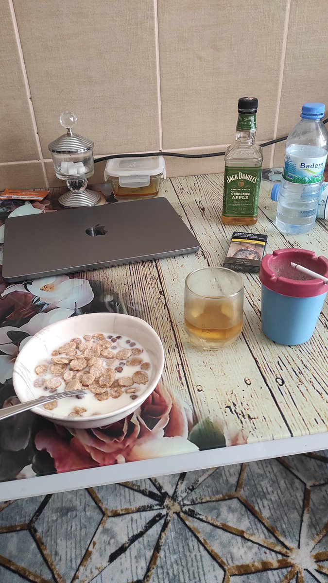 benim mentalin kahvaltima yansimasi