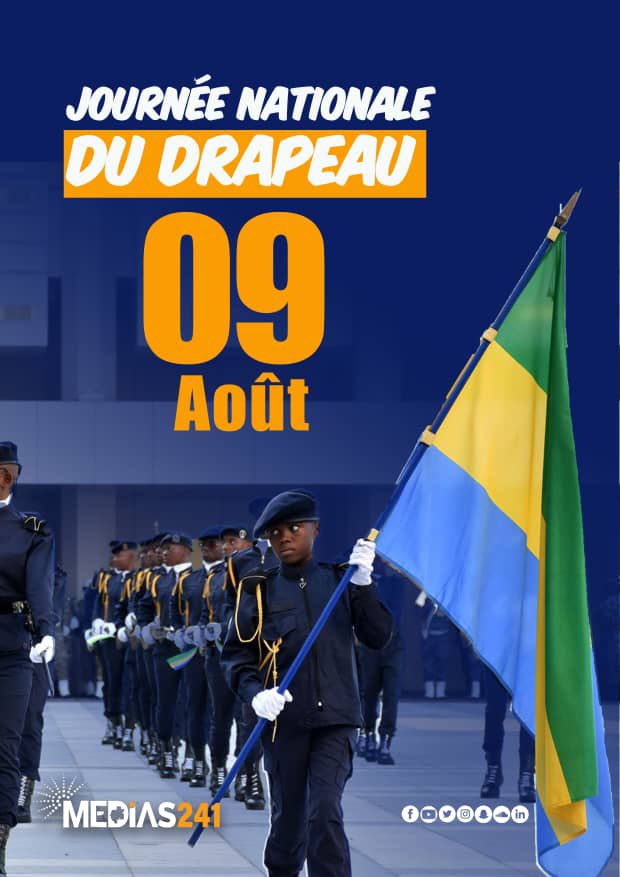 Medias241_'s tweet photo. [JOURNÉE NATIONALE DU DRAPEAU]

La Journée Nationale du Drapeau au Gabon commémore l'importance et la signification du drapeau national dans la construction de l'identité et de l'unité nationale.

#Medias241
#Gabon
🇬🇦 https://t.co/86LmmHLDoM