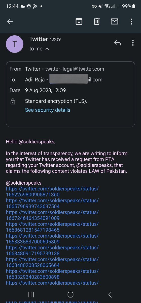 soldierspeaks's tweet photo. کبھی نہ ختم ہونے والے چکر میں، PTA، جو اب #AsimMunirGhaddar کے OTS کورس میٹ کے تحت کام کر رہا ہے، نے آج میری 18 ٹویٹس کی غیر قانونی بول کر ٹویٹر کو رپورٹ کی ہیں ۔
تمام 18 ٹویٹس میں ایک چیز مشترک ہے:
#عاصم_منیر_غدار 
 #AsimMunirGhaddar
مجھے یہ ہیش ٹیگ شروع کرنے پر فخر ہے۔ آئیے #عاصم_منیر_غدار #AsimMunirGhaddar کو ٹرینڈ کریں، جو پاکستان کو توڑنے اور اس کے قومی اثاثے بیچنے کے لیے دن رات کام کر رہا ہے اور جس نے اپنی ذاتی انا کی تسکین اور اپنے سیاسی آقاؤں س�� کئے گئے وعدے کیمطابق عمران خان کو سی کلاس جیل میں قید کررکھا ہے۔
#AsimMunirGhaddar
#عاصم_منیر_غدار