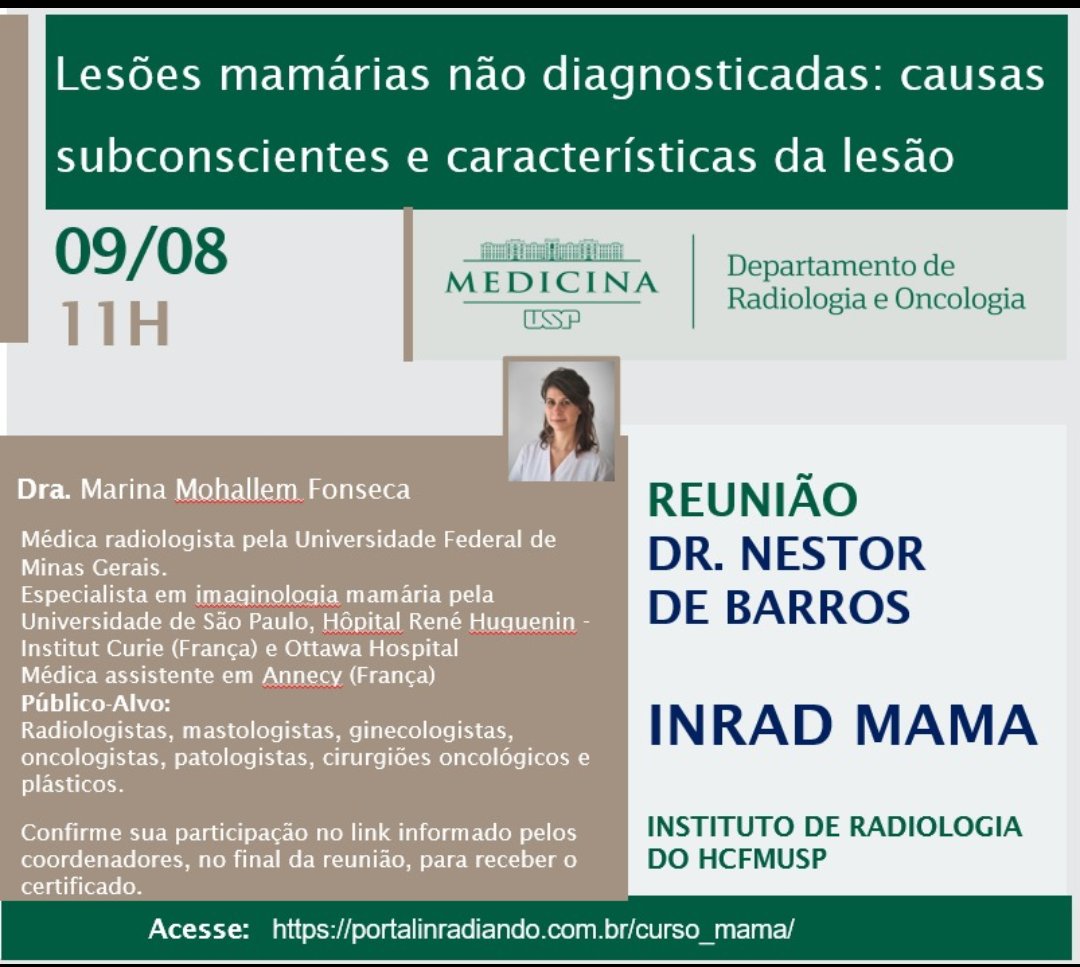 quinhapop's tweet photo. Quer saber o que te sabota na sua performance na radiologia mamária?
https://t.co/JF44WCNNec
Inscreva-se no nosso canal para assistir depois!
https://t.co/BJNCYYV3yZ https://t.co/YnEWCrU5xH