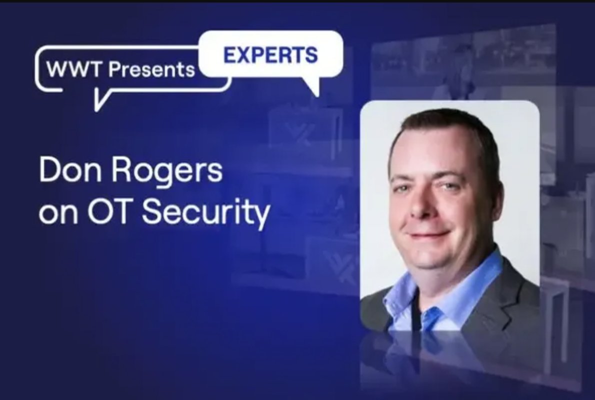 MrDaveHolman's tweet photo. Check out the future of #manufacturing with WWT Practice Manager Don Rogers.

Discover the power of IT/OT convergence in driving #DigitalTransformation, OT #security architecture, and its game-changing benefits. https://t.co/QUxJFAcq3p https://t.co/z6RUe7ZuPi