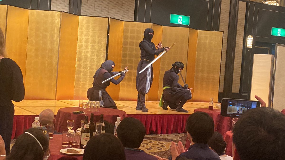 1st night SARMAC conference dinner was a lot of fun!