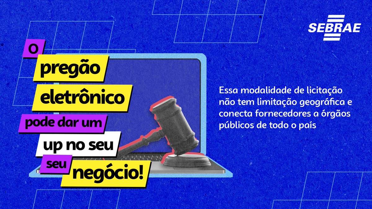sebrae's tweet image. 📈 Sabia que, em caso de empate numa licitação, as Microempresas e Empresas de Pequeno Porte têm preferência de contratação pelos governos e prefeituras? 🤩 Confira essa e outras estratégias no #CursoSebrae Pregão Eletrônico para o Fornecedor. Acesse: 👉 bit.ly/SebraePregaoEl…