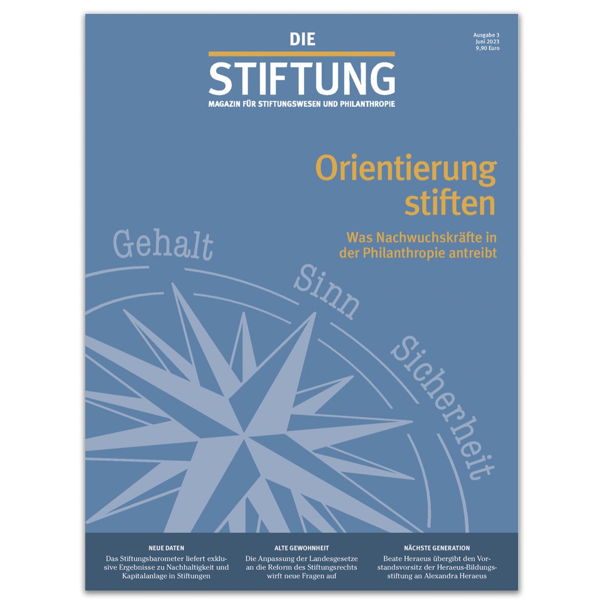 In der neuen Ausgabe von DIE STIFTUNG geht es im Titelthema um was Nachwuchskräfte in der Philantropie antreibt. Wir haben mit der Chefredakteurin Petra Gessner gesprochen.
Den Beitrag finden Sie unter: stifter-tv.com/orientierung-s… 

#diestiftung #stiftertv #nachwuchskräfte