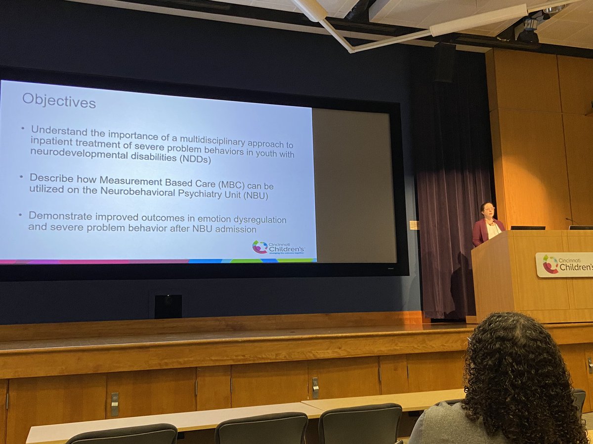 Excited to hear my friend and distinguished colleague <a href="/Dr_MartineMDPhD/">Martine Lamy</a> giving Child and Adolescent Psychiatry #GrandRounds at <a href="/CincyChildrens/">Cincinnati Children's</a> this morning!