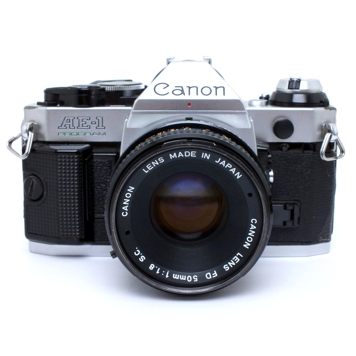 Cameraboerse's tweet photo. Back in our eBay store today: a nice Canon AE-1 Program with FD 50mm f/1.8 S.C. lens! https://t.co/0zy9XfZpnW #camera #photography #analogphotography #filmnotmegapixels #vintage #vintagecamera #slr #35mm #canon #canonae1 #canonae1program #cameraboerse #muelheim #ruhrgebiet https://t.co/GmJqhxl3iu