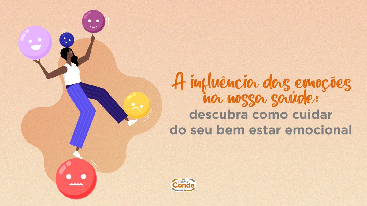 Farma_Conde's tweet photo. As emoções desempenham um papel fundamental na nossa saúde física e mental. A ligação entre o corpo e a mente é inegável, e as emoções têm um impacto significativo no funcionamento do nosso organismo. 

Acesse o blog e saiba mais: https://t.co/0nyagIjwcw

#FarmaConde #SaúdeMental https://t.co/raBzZR3imf