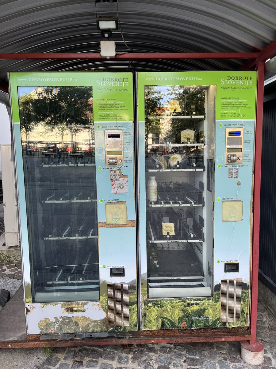 Eggs, milk and cheese direct from farmer to city customers are all around Slovenia