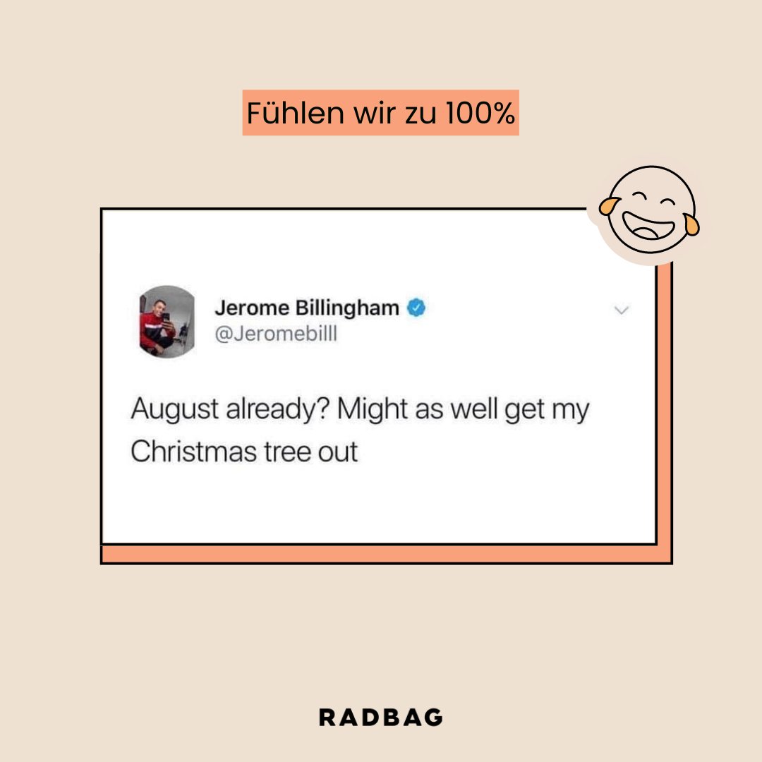 radbag_de's tweet photo. Und, seid ihr bereit für Weihnachten? 🎄😂
Also wir fühlen es zu 100%, wir stecken nämlich schon mitten in den Weihnachtsvorbereitungen! 💁‍♀️🎁🎅 https://t.co/z0gyzoykD3