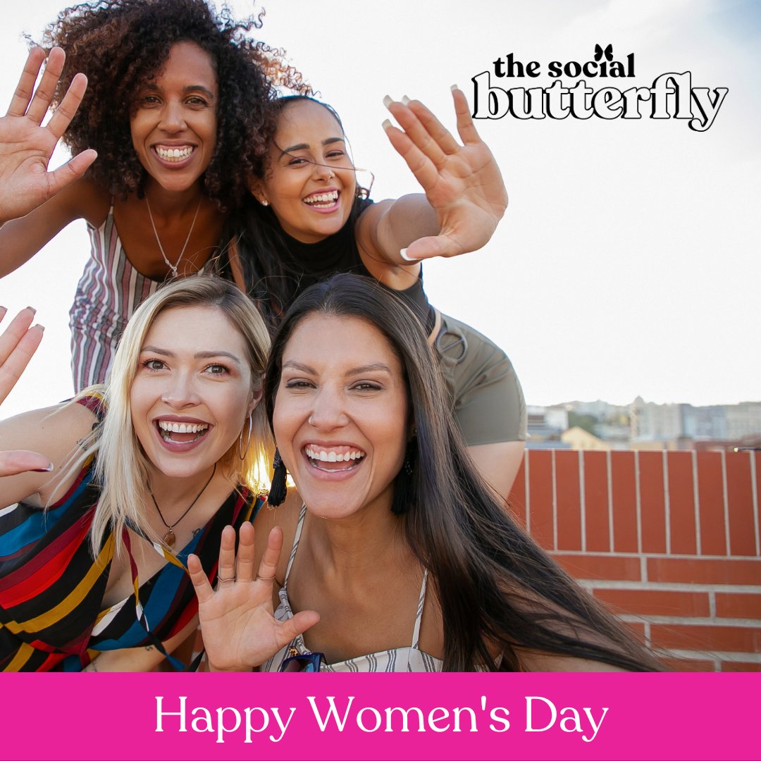 ButterflySA_'s tweet photo. Embracing the strength, creativity, and grace of every woman at The Social Butterfly Digital Agency. Happy Women's Day! 🌸💪✨ 

#WomensDay #SocialButterflyWomen #Empowerment https://t.co/3mqDv9dOJt