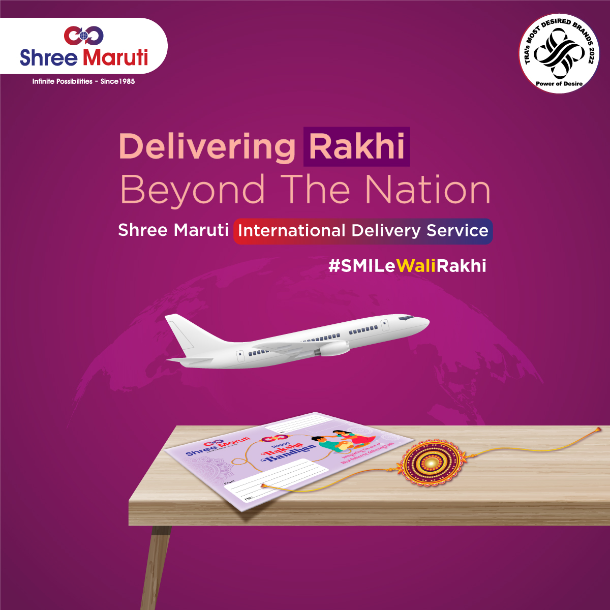 ShreeMaruti_Ind's tweet photo. Delivery Rakhi Beyond The Nation Shree Maruti International Delivery Service.
#Smilewalirakhi #shreemaruti #Courierservice
.
#SMILe #Ecommerce #DeliveryService #ShreeMaruti #fastdelivery #indianexpressdelivery #cargo #logistics #supplychain #parceldeliveryservice #quickdelivery https://t.co/5T9TJA8Q6p