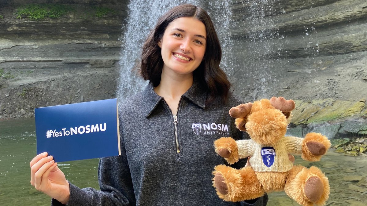 1/4 The good news is flowing! Kamryn will be joining the #NOSMUniversity community this fall as the journey to becoming a physician commences! Congratulations on your acceptance to medical school.