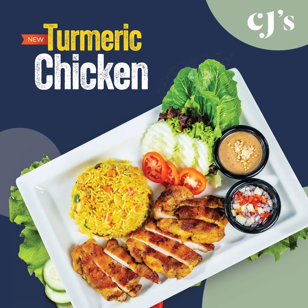 CJs__256's tweet photo. "Unveiling our new dish "TURMERIC CHICKEN" – A taste worth treasuring!"
#cjs
#cjsbigmeals https://t.co/DSZIMX9Vc8