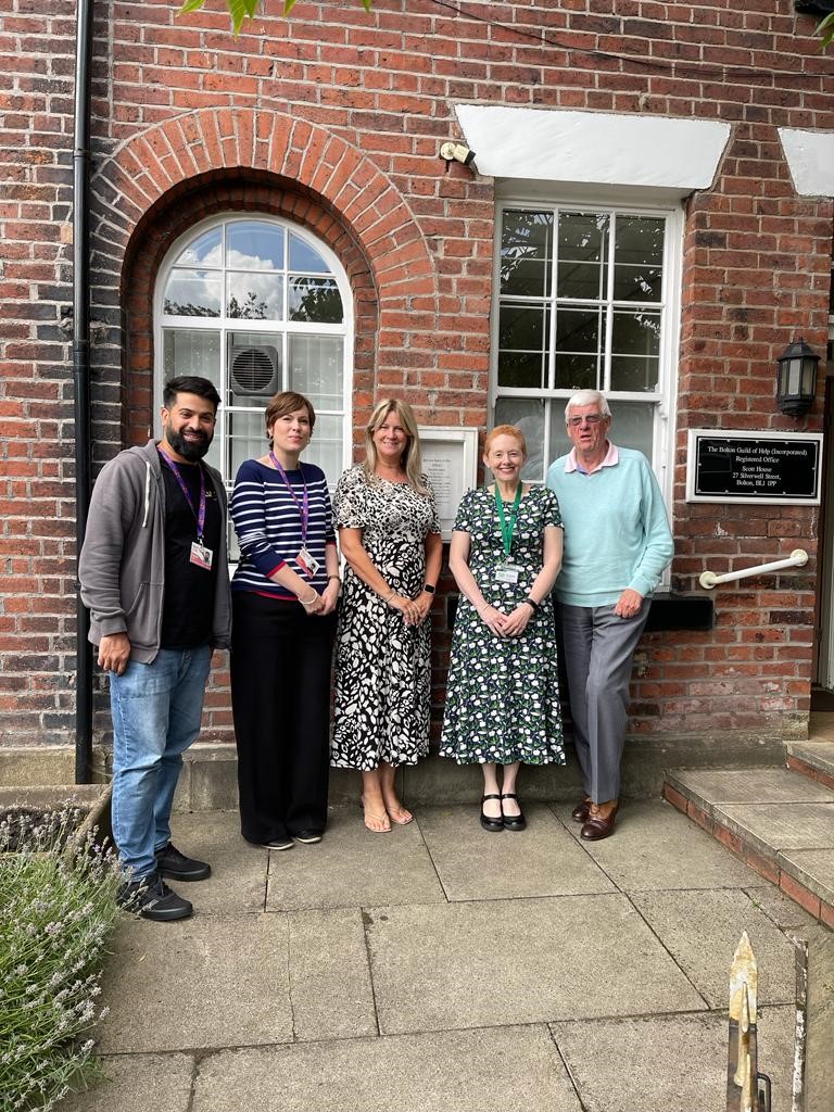 Brilliant to welcome <a href="/BoltonCVS/">Bolton CVS</a> to The Guild this morning. 

A great working partnership!