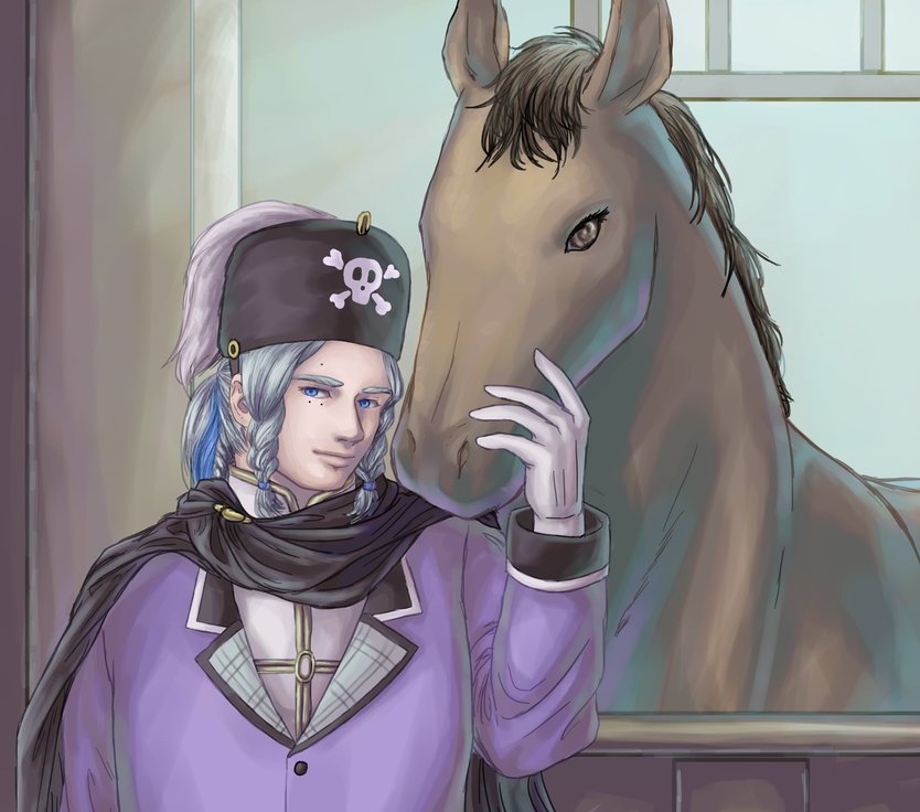 ATSR_Douglas's tweet photo. [โดกลัสกับม้า🐴]
[ได้รับจากผปค.เยฟเซย์&amp;วาเดีย เขาวาดมาให้แบบน่ารักมากทั้งคนทั้งม้า😭💕] https://t.co/SGavgAIwQF