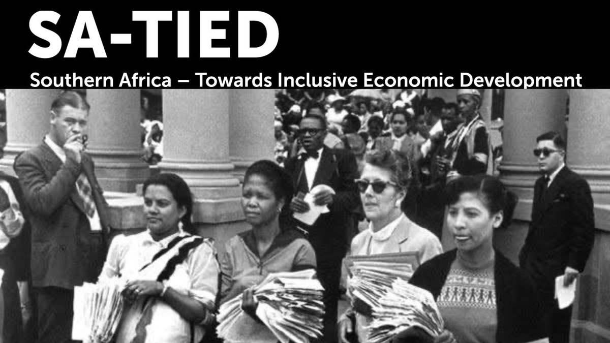 UNUWIDER's tweet photo. Today, South Africa commemorates #WomensDay! 
We honour those who in 1956 stood up against injustice and paved the way for change. As we remember this historic event, we invite you to stay tuned throughout this month as we spotlight the exceptional women of the #SATIED programme. https://t.co/sP4VOG30H5