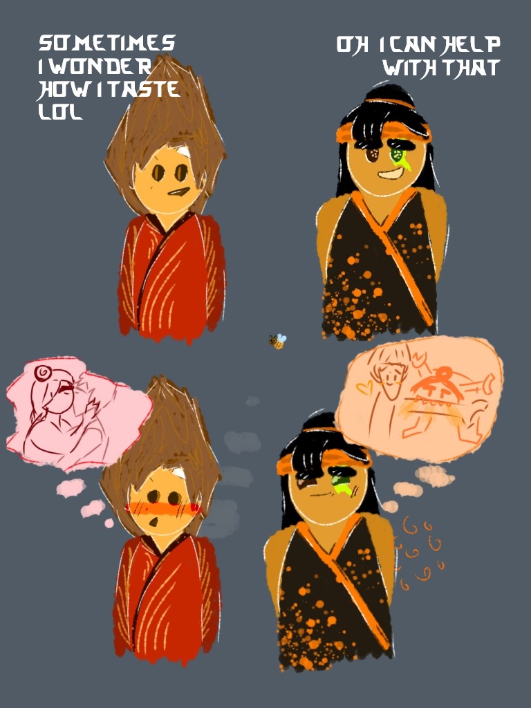 lavaticxbee's tweet photo. has this been done yet? probably ut i had fun so idc as much as i don't care that every single time i draw them they are drastically different lol
#ninjago #lavashipping https://t.co/ObnRFSVnw8