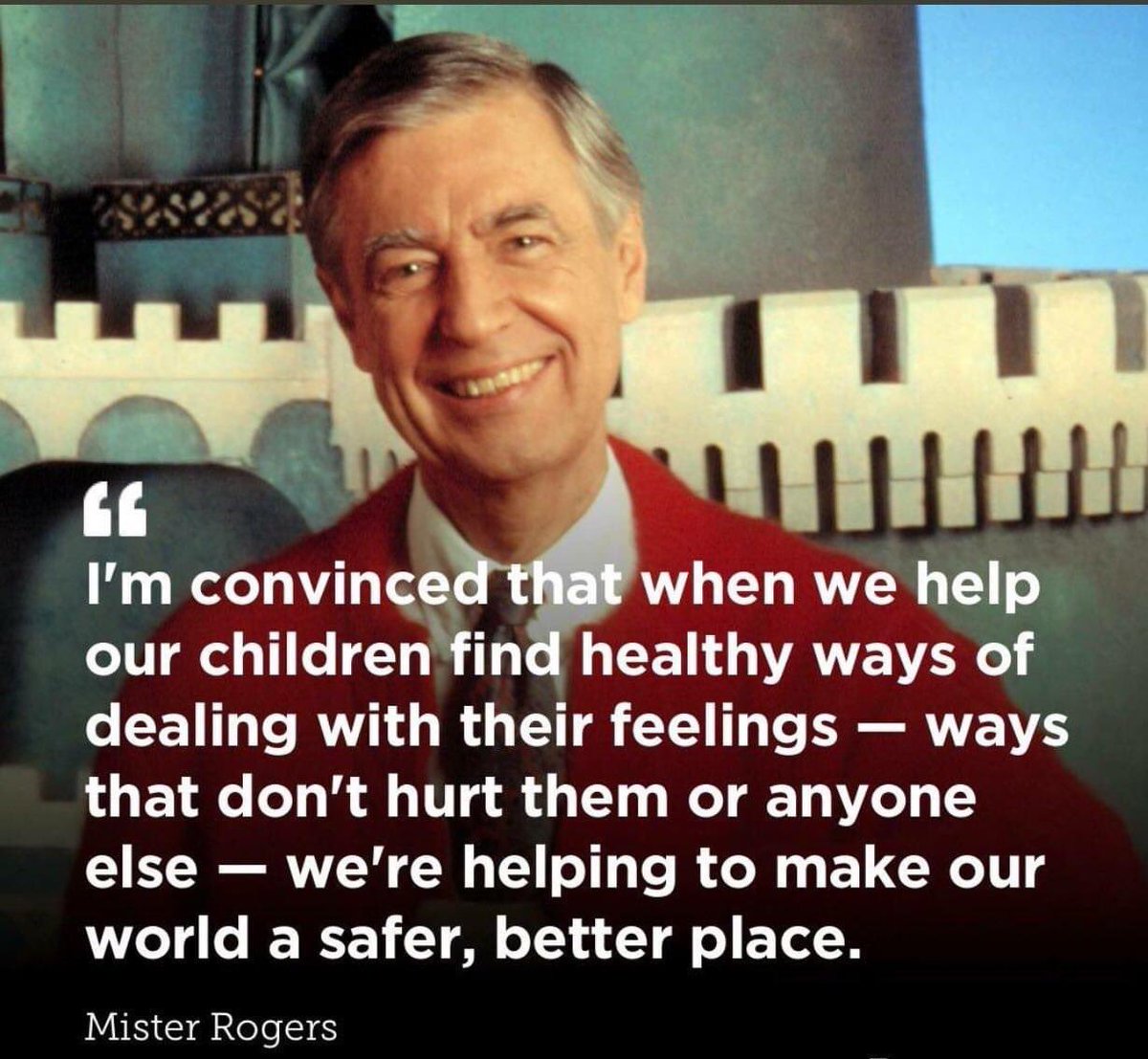 Mr. Rogers’ wisdom is timeless. ❤️ #mrrogers #sel #everystudentmatters