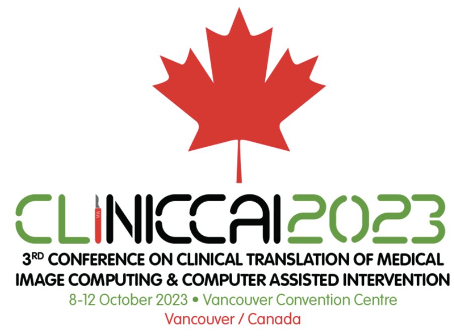 Dan Hashimoto, MD MS FACS (@laparoscopes) on Twitter photo Early Registration for <a href="/MICCAI_Society/">MICCAI</a> <a href="/cliniccai/">CLINICCAI</a> ends Aug 20!
Register today for lowest registration rate and see you in beautiful <a href="/CityofVancouver/">City of Vancouver</a> in October!
conferences.miccai.org/2023/en/REGIST…
Many thanks to <a href="/TouchSurgery/">Medtronic Digital Surgery</a> for their support of #CLINICCAI23! Early Registration for <a href="/MICCAI_Society/">MICCAI</a> <a href="/cliniccai/">CLINICCAI</a> ends Aug 20!
Register today for lowest registration rate and see you in beautiful <a href="/CityofVancouver/">City of Vancouver</a> in October!
conferences.miccai.org/2023/en/REGIST…
Many thanks to <a href="/TouchSurgery/">Medtronic Digital Surgery</a> for their support of #CLINICCAI23!